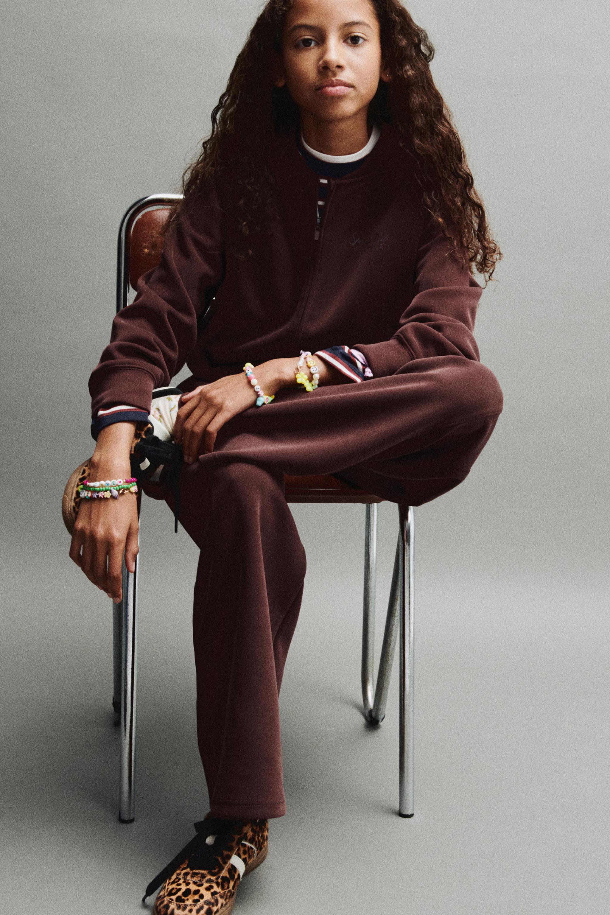 SPORTY WIDE LEG PANTS